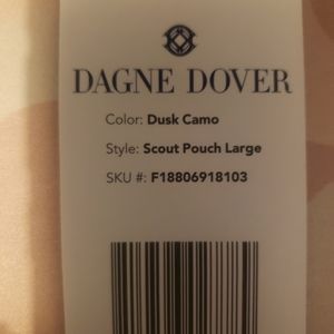 *sold*Dagne dover dusk camo large scout pouch with dust bag